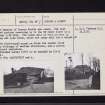 Dunoon Castle, NS17NE 1, Ordnance Survey index card, page number 2, Verso