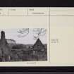 Kirkoswald, Old Parish Church And Graveyard, NS20NW 2, Ordnance Survey index card, page number 2, Verso