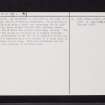 Dowhill Mount, NS20SW 4, Ordnance Survey index card, page number 4, Verso