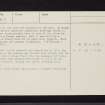 Stevenston, Ardeer, NS24SE 23, Ordnance Survey index card, page number 3, Recto