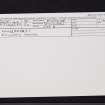 Stevenston, Hullerhirst, NS24SE 40, Ordnance Survey index card, Recto