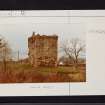 Fairlie Castle, NS25SW 1, Ordnance Survey index card, Verso
