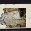 Cloncaird Castle, NS30NE 1, Ordnance Survey index card, page number 1, Recto