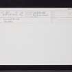 Cloncaird Estate, NS30NE 12, Ordnance Survey index card, Recto