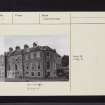 Kilkerran House, NS30SW 7, Ordnance Survey index card, page number 3, Recto