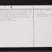 Cambusdoon, NS31NW 5, Ordnance Survey index card, page number 2, Verso