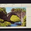 Ayr, Alloway, Brig O' Doon, NS31NW 14, Ordnance Survey index card, page number 1, Recto