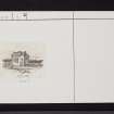Ayr, Newton Castle, NS32SW 9, Ordnance Survey index card, Recto