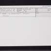 Ayr, 5 Cathcart Street, NS32SW 99, Ordnance Survey index card, Recto