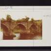 Laigh Milton Mill, Railway Viaduct, NS33NE 34, Ordnance Survey index card, Recto