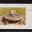 Hillhouse, NS33SW 3, Ordnance Survey index card, Recto