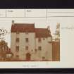 Aiket Castle, NS34NE 1, Ordnance Survey index card, page number 2, Verso
