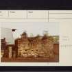 Clonbeith Castle, NS34NW 9, Ordnance Survey index card, page number 3, Recto