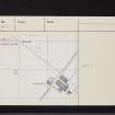 Eglington Park, NS34SW 31, Ordnance Survey index card, Recto