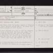East Kersland, NS35SW 4, Ordnance Survey index card, page number 1, Recto