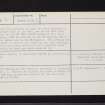 Carman, NS37NE 2, Ordnance Survey index card, page number 2, Verso