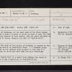 Dumbarton, NS37NE 10, Ordnance Survey index card, Recto