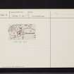 Drumhead House, NS37NW 4, Ordnance Survey index card, Recto