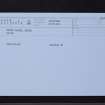 White Laise, Beoch, NS40SE 4, Ordnance Survey index card, Recto