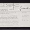 Kilmarnock, Yardside, NS43NW 26, Ordnance Survey index card, page number 1, Recto