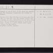 Kilmaurs, Tour, NS44SW 15, Ordnance Survey index card, page number 2, Verso