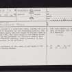 Paisley, NS46SE 20, Ordnance Survey index card, page number 1, Recto