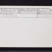 Middleton, NS47NW 3, Ordnance Survey index card, Recto