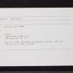 Rig Hill, Nith Lodge, NS50NW 2, Ordnance Survey index card, Recto