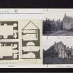 Cessnock Castle, NS53NW 2, Ordnance Survey index card, page number 2, Verso