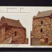 Newmilns, Castle Street, Newmilns Tower, Ducat Tower, NS53NW 12, Ordnance Survey index card, Verso