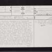 Clarkston, Overlee, NS55NE 11, Ordnance Survey index card, page number 1, Recto