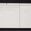 Clarkston, Overlee, NS55NE 11, Ordnance Survey index card, page number 2, Verso