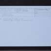 Netherlee Park, NS55NE 39, Ordnance Survey index card, Recto