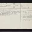 Glasgow, Queen's Dock, NS56NE 15, Ordnance Survey index card, page number 1, Recto