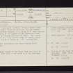 Glasgow, Royal Exchange, NS56NE 25, Ordnance Survey index card, page number 1, Recto