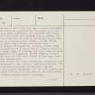 Shiels, NS56NW 15, Ordnance Survey index card, page number 3, Recto