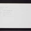 Glasgow, Broomloan Road, NS56SE 120, Ordnance Survey index card, Recto