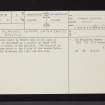 Glasgow, Levern Water (West), NS56SW 8, Ordnance Survey index card, page number 1, Recto