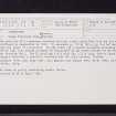 Summerston, NS57SE 18, Ordnance Survey index card, Recto