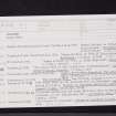 Bearsden, NS57SW 3, Ordnance Survey index card, page number 4, Recto