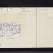 Bearsden, NS57SW 3, Ordnance Survey index card, page number 2, Verso