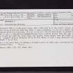 Whitehill 10, NS57SW 48, Ordnance Survey index card, Recto