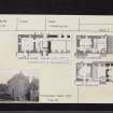 Duntreath Castle, NS58SW 1, Ordnance Survey index card, page number 2, Verso