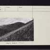 Whigs' Hole, NS60SE 1, Ordnance Survey index card, Recto