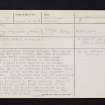 Blantyre, Rotten Calder, Priory Bridge, NS65NE 7, Ordnance Survey index card, page number 1, Recto