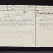 Long Calderwood, NS65NE 28, Ordnance Survey index card, page number 1, Recto