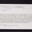 Carmunnock, The Law, NS65NW 65, Ordnance Survey index card, Recto