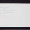 Glasgow, Castlemilk, Ardencraig Road, NS65NW 69, Ordnance Survey index card, Recto