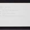 East Kilbride, National Engineering Laboratory, NS65SW 13, Ordnance Survey index card, Recto