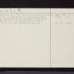 Uddingston, Kylepark, NS66SE 14, Ordnance Survey index card, page number 2, Verso